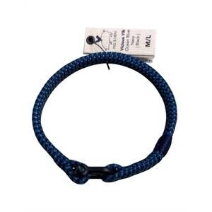 NEW PIG & HEN men's vicious vik rope bracelet in blue navy black